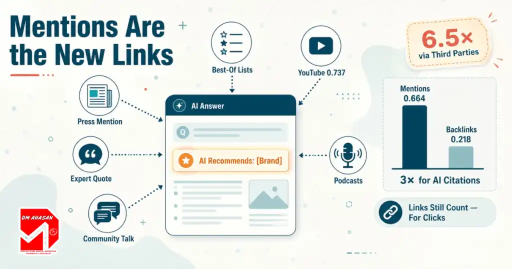 Mentions are the new links by dmahasanexpert, brand mentions SEO,